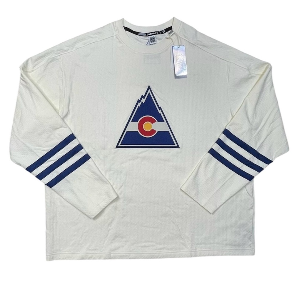 Adidas Colorado Rockies Sweater Aeroready Jersey IP8046 Cream Size XL